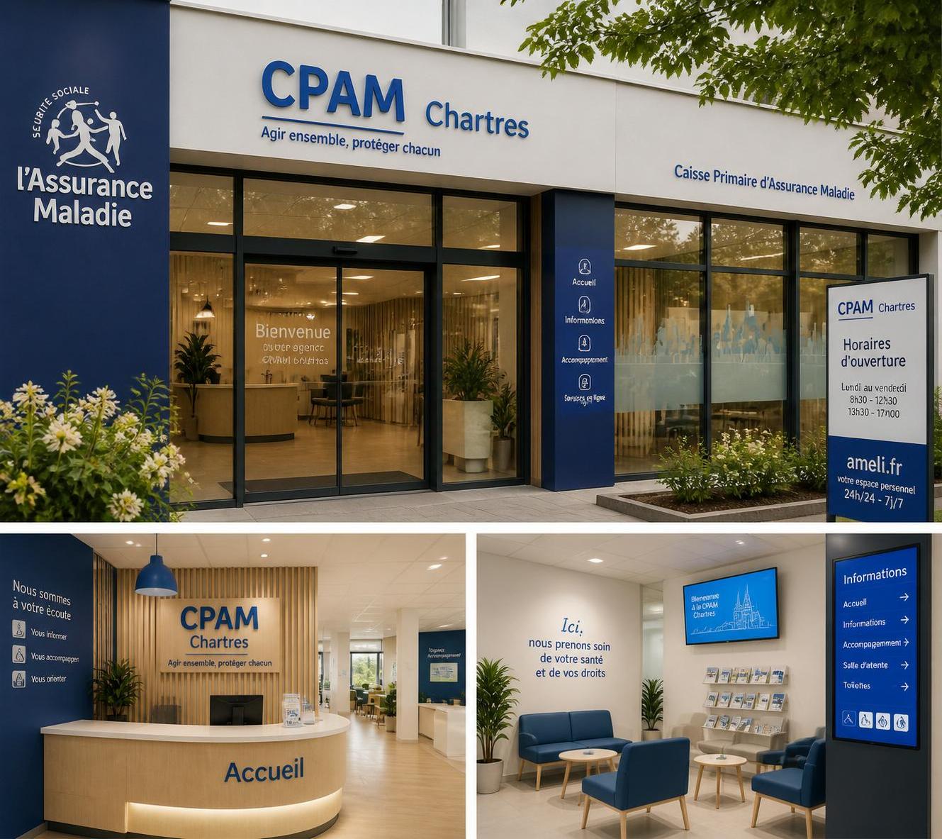 retrouvez toutes les informations sur la cpam de chartres dans l'eure-et-loir : adresse, démarches administratives et modalités de prise en charge pour vos soins.