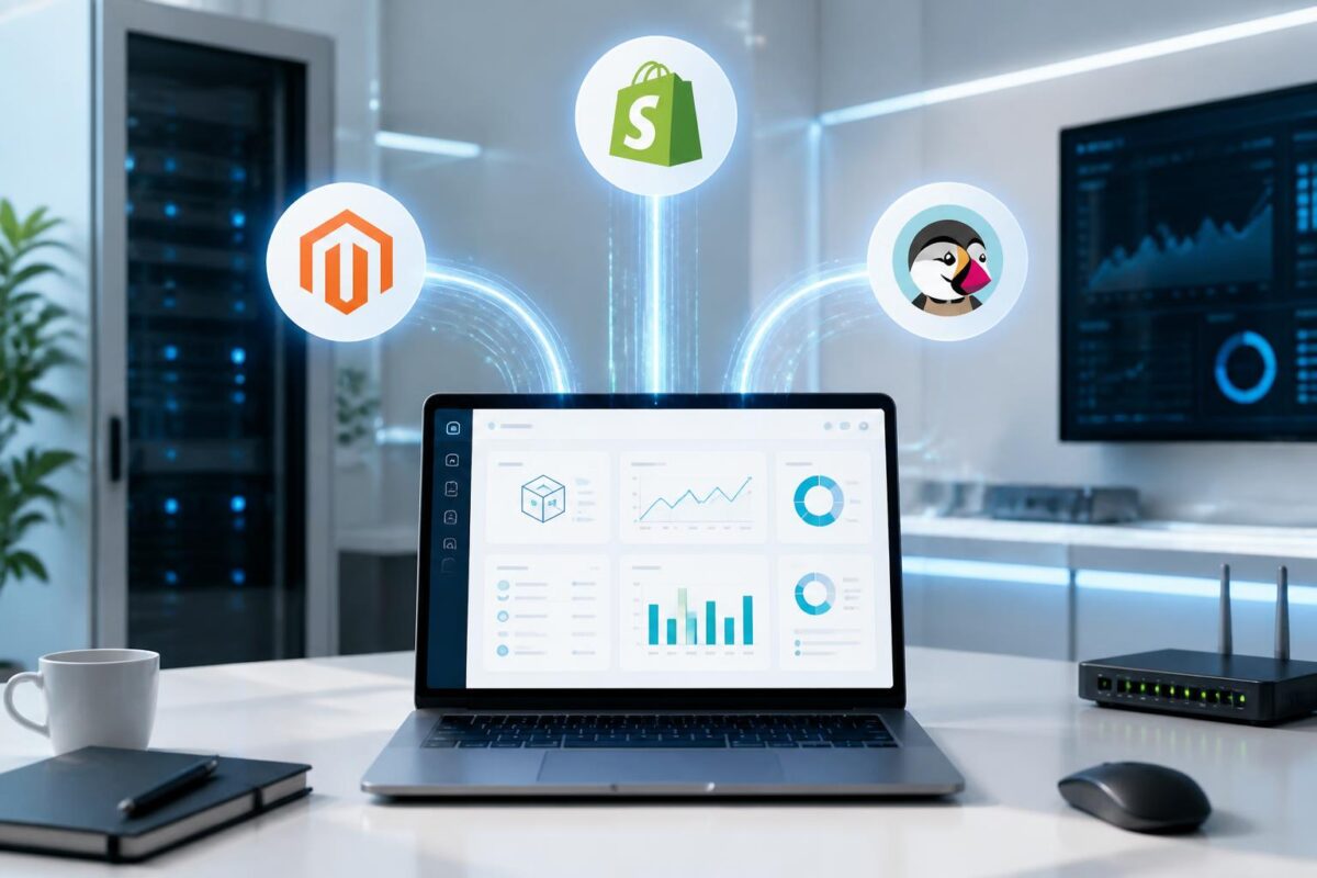 découvrez comment connecter facilement magento, shopify ou prestashop à votre progiciel erp pour optimiser la gestion de votre e-commerce et automatiser vos processus commerciaux.