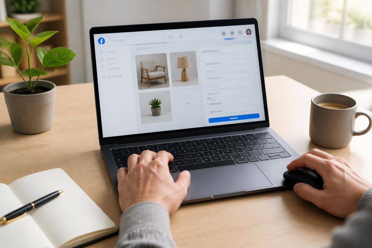 découvrez comment créer facilement vos annonces sur facebook marketplace depuis votre ordinateur grâce à ce guide étape par étape, simple et rapide.