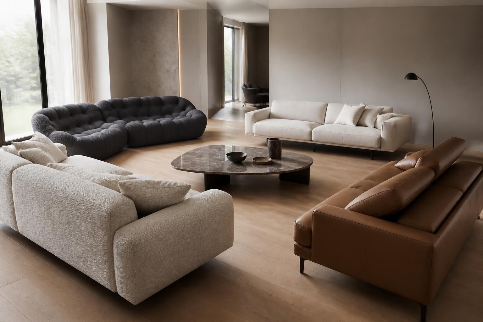 découvrez le duel des canapés entre poltronesofà, roche bobois, cinna et boconcept : style, confort et design s'affrontent pour embellir votre intérieur.
