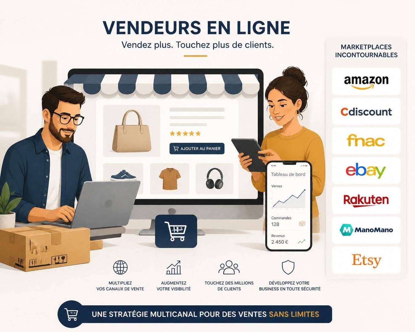 découvrez les retours d'expérience des e-commerçants sur la vente sur marketplace, ses avantages, défis et conseils pour réussir.