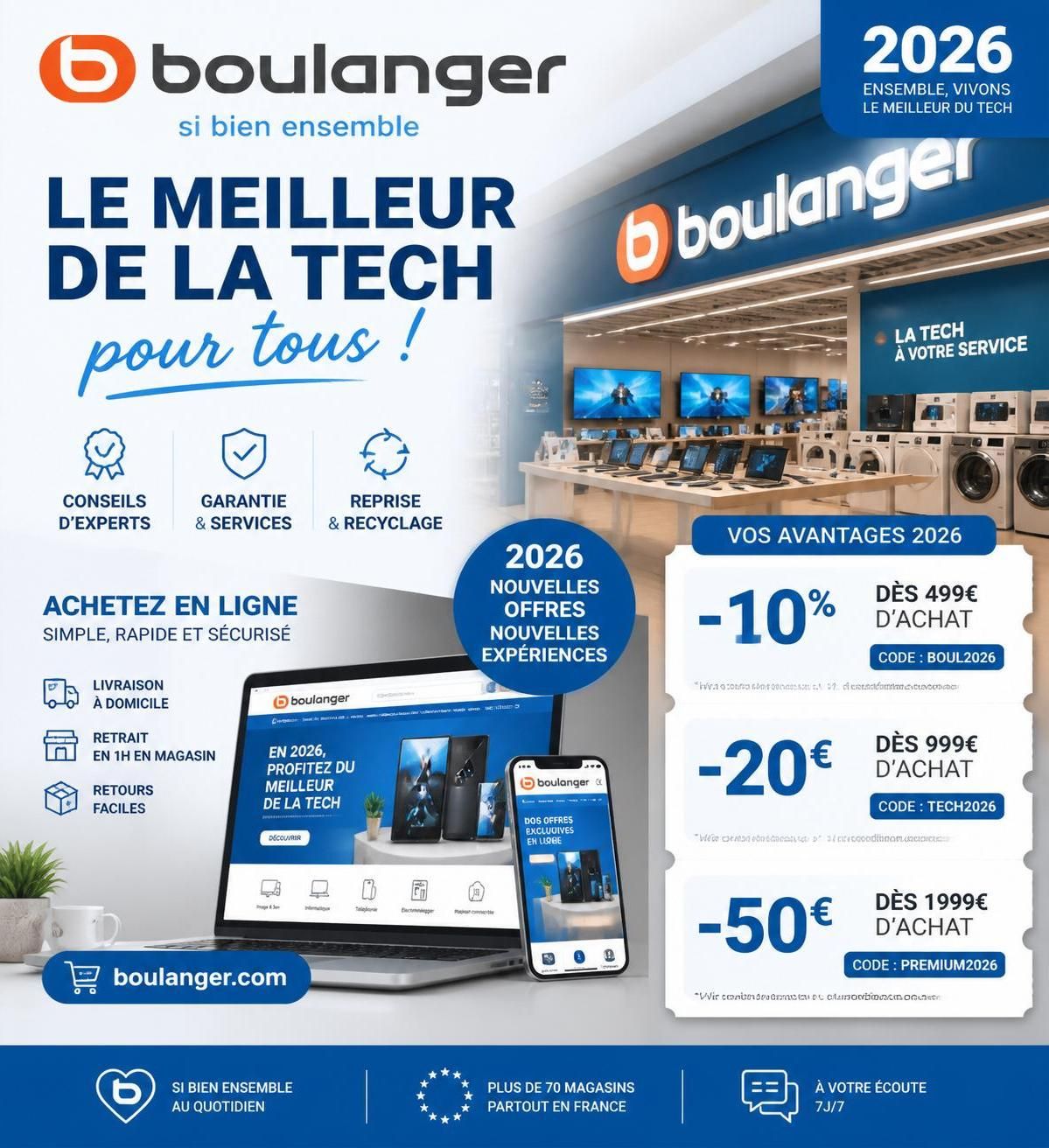 d&eacute;couvrez les retours des acheteurs sur la validit&eacute; r&eacute;elle des codes promo boulanger et profitez de bonnes affaires garanties.