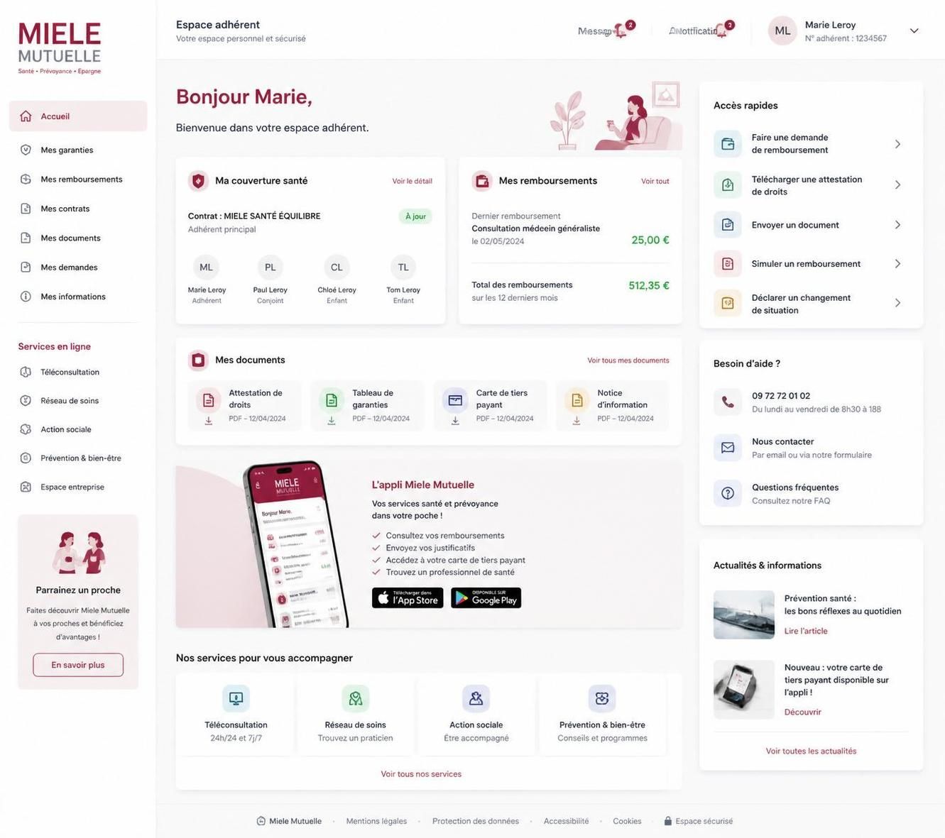 découvrez la mutuelle miele pour les salariés, offrant une couverture santé complète et des garanties de prévoyance adaptées aux besoins du groupe.