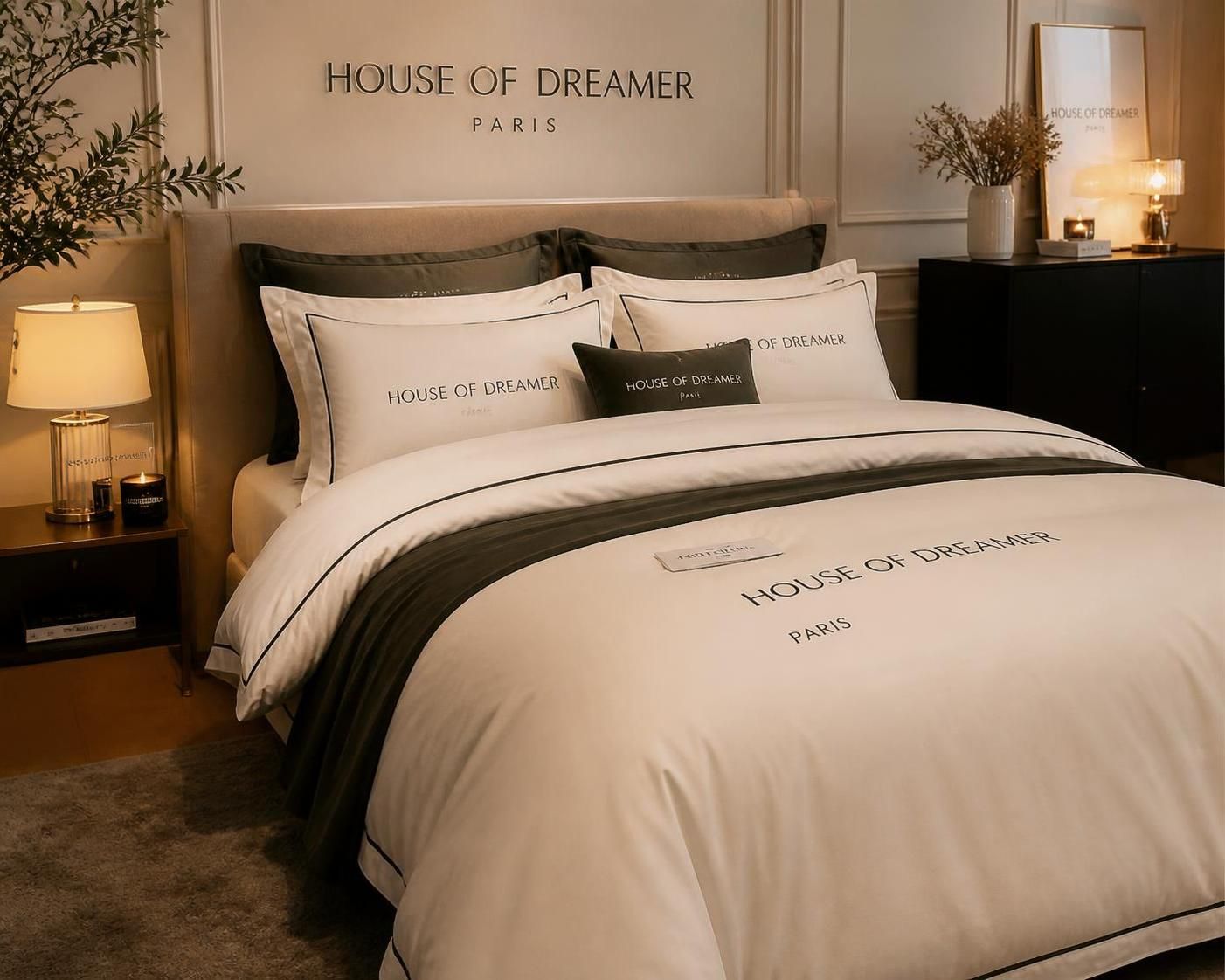 découvrez house of dreamer, votre destination pour linge de lit élégant : housses, taies d'oreiller et une sélection d'articles décoratifs pour sublimer votre chambre.