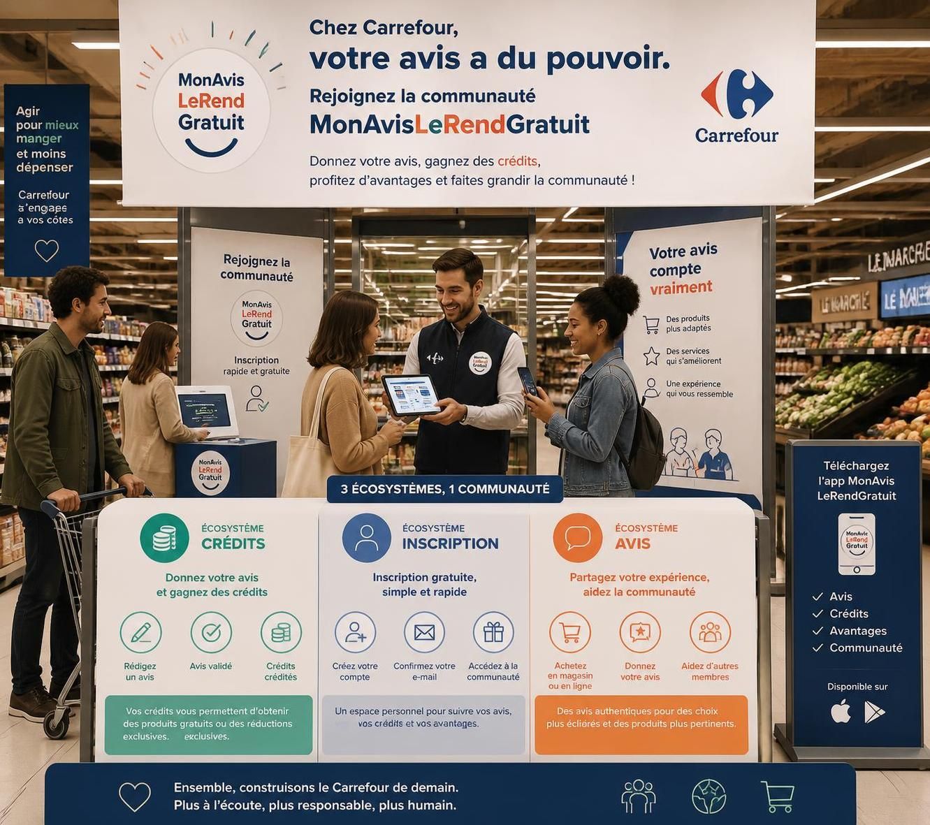 découvrez monavislerendgratuit carrefour : comment s'inscrire, obtenir des crédits et tester une large gamme de produits gratuitement. profitez des offres exclusives et donnez votre avis dès aujourd'hui !