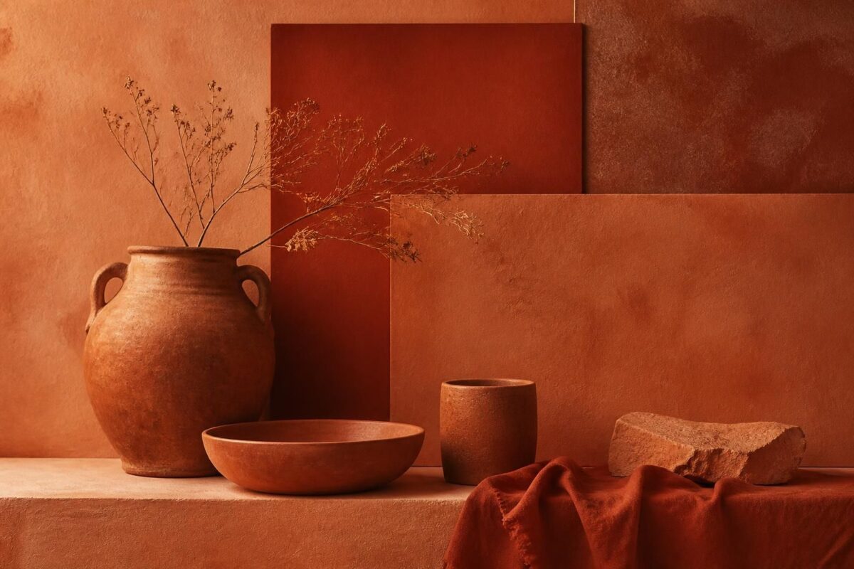 découvrez le duel captivant des nuances terracotta, entre brique, argile, sienne et rouille, pour apporter chaleur et caractère à vos espaces.