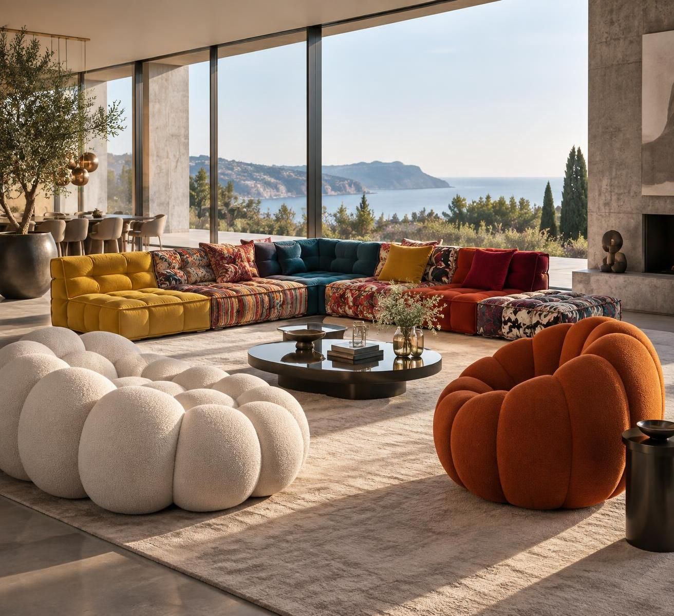 d&eacute;couvrez les collections iconiques roche bobois mah jong, bubble et pumpkin : leurs styles, leurs inspirations et les d&eacute;tails qui les rendent uniques.