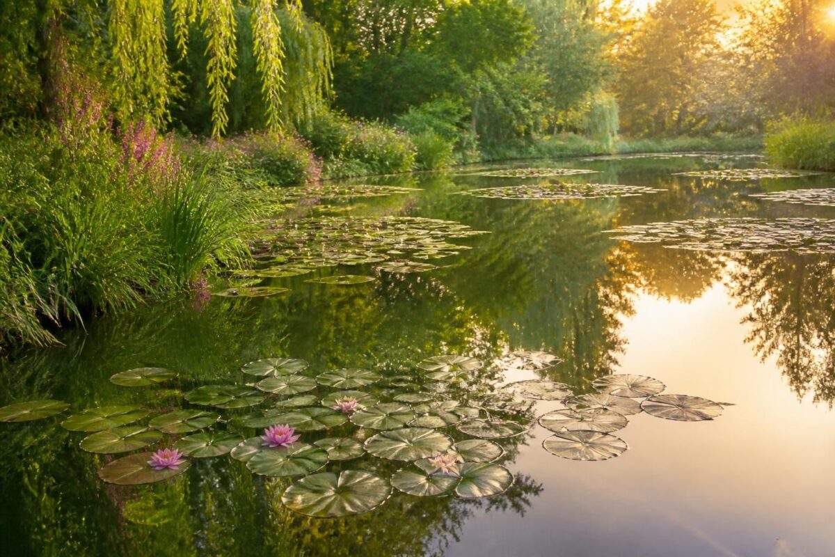 découvrez nos reproductions du célèbre tableau nymphéas de monet, disponibles en formats toile, panoramique ou triptyque pour sublimer votre décoration intérieure.