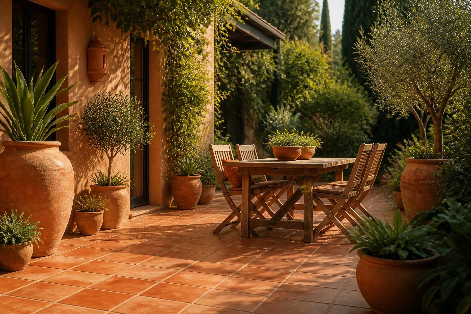 découvrez les avantages de la terracotta pour l'extérieur avec nos retours sur pots, dallages et mobilier de jardin alliant esthétique et durabilité.