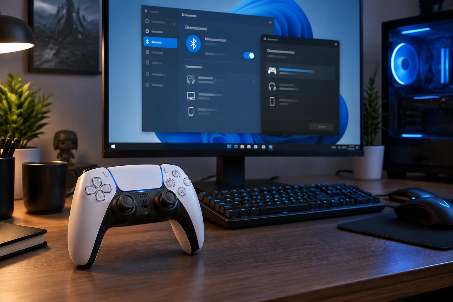découvrez comment connecter facilement votre manette ps5 à un pc en bluetooth, avec les étapes à suivre pour l’appairer et jouer sans fil.
